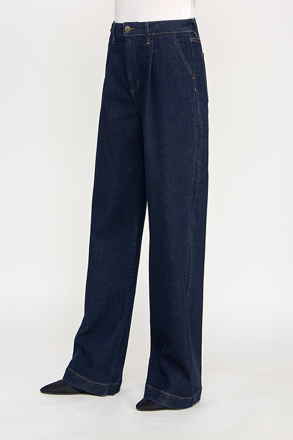 HIGH RISE WIDE LEG JEANS (P-SP-P118)